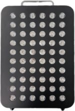 BestQool Red Light Therapy, Dual Chip Clinical Grade LED Device with Near-Infrared Light 660nm 850nm High Power Panel, Ideal for Body, Face, Recovery, Improve Sleep, Skin Health, 105W (Black 60) - Image 10