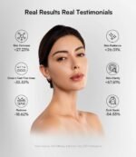 INIA Red Light Therapy Mask for Face, Glow Wireless LED Face Mask Light Therapy with Near-Infrared Red Light (NIR), Rechargeable and Ergonomic Design for Home & Travel - Image 8