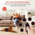 Red Light Therapy for Body, Infrared Light Therapy for Shoulder Waist Muscle Pain Relief, Upgraded 3 in 1 Led Beads, 660nm Red Light &850nm Near Infrared Light Therapy Belt Wrap Timer Remote Control - Image 4