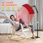 Red Light Therapy for Face and Body, Red Infrared Light Therapy Lamp with Stand Led 660nm Red Light-Therapy& 850nm Infrared Light Device for Body - Image 3
