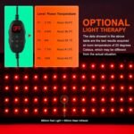 USUIE Red Light Therapy Belt, Infrared Light Therapy Wrap Red Light Therapy Device for Body with Timer for Back Shoulder Waist Muscle Pain Relief for Gift Women Men Gift - Image 7