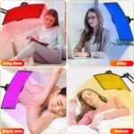 7 in 1 Portable Light Therapy for Face for Body Lamp with Stand, 920nm Red Infrared Light Therapy Device, LED Face Skin Body Skin Care at Home - Image 6