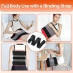 Comfytemp 24’’ x 12’’ Large Red Light Therapy Pad for Body, FSA Eligible HSA Near Infrared Light Therapy Wrap with Timer, 242 LEDs Light Therapy Pad for Back Shoulder Joint Muscle, 32W - Image 4