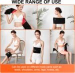 USUIE Red Light Therapy Belt, Infrared Light Therapy Wrap Red Light Therapy Device for Body with Timer for Back Shoulder Waist Muscle Pain Relief for Gift Women Men Gift - Image 8