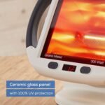 Beurer IL50 Infrared Heat Lamp Heated Red Light Therapy Lamp for Body, Face, Sinuses, & Skin - Effective Muscle Pain & Cold Relief Treatment by Improving Blood Circulation - Image 6
